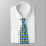 Swedish flag pattern neck tie for Sweden fans<br><div class="desc">Swedish flag pattern neck tie for Sweden fans. Neckties with scandinavian flag. Fun accessory for party, celebration, embassy event etc. Wear with pride! Custom patterned necktie for men and women. Cool Birthday or Father's Day gift idea for son, boyfriend, dad, brother, grandpa, husband, service member, friend, boss, employee, co worker,...</div>