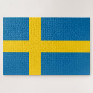 Swedish Flag (Sweden) Jigsaw Puzzle