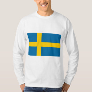 Swedish Flag (Sweden) T-Shirt