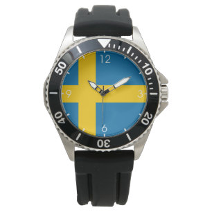 Swedish Flag (Sweden) Watch