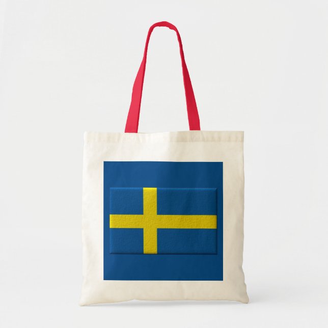 Swedish Flag Tote Bag (Front)