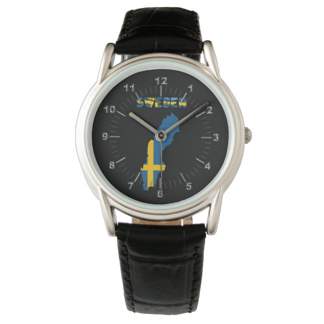 Swedish flag watch (Front)
