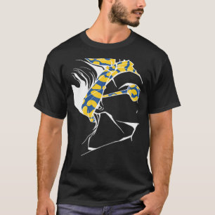 Swedish Girl Sweden Flag Proud Woman Sverige Count T-Shirt
