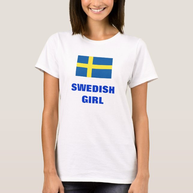 SWEDISH GIRL T-Shirt (Front)