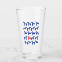 Swedish go your own way Glass Cup
