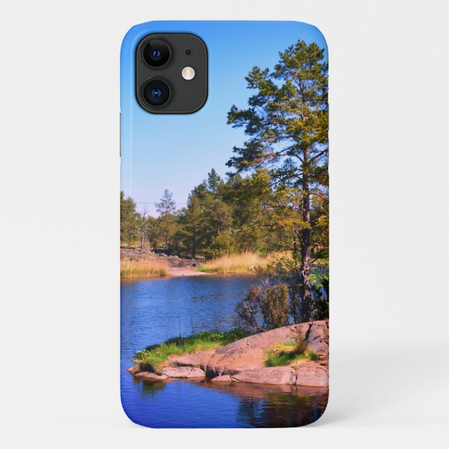 Swedish landskap Case-Mate iPhone case (Back)