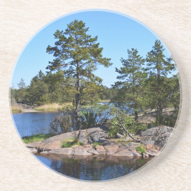 Swedish landskap coaster (Front)