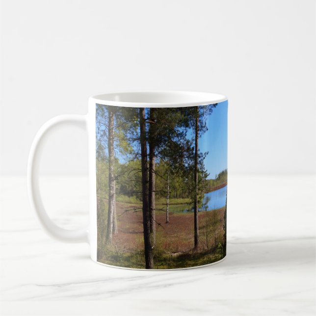 Swedish landskap coffee mug (Left)