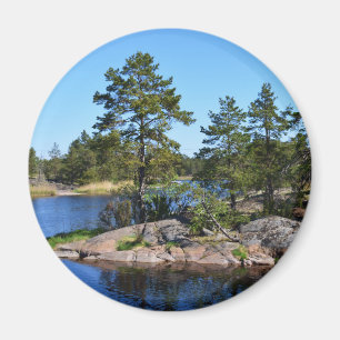 Swedish landskap magnet