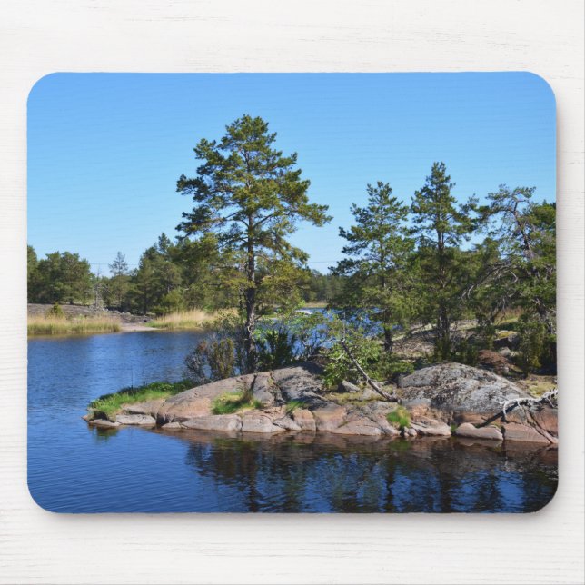 Swedish landskap mouse pad (Front)