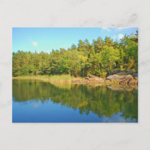 Swedish landskap postcard