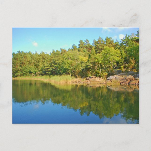 Swedish landskap postcard (Front)