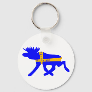 Swedish Moose, Keychain