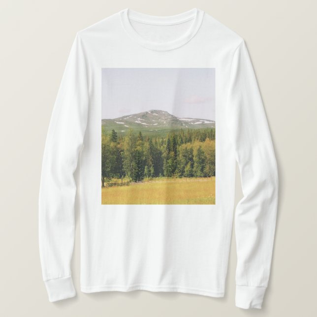 Swedish Mountain Landscape  T-Shirt (Design Front)