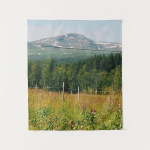 Swedish Mountain Landscape  Tapestry