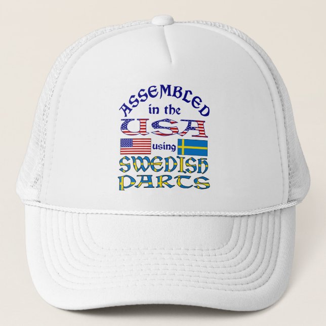 Swedish Parts Trucker Hat (Front)