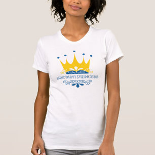 Swedish Princess in Swedish Flag Colours T-Shirt