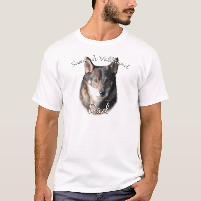 Swedish Vallhund Dad 2 T-Shirt (Front)