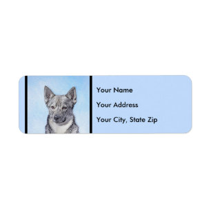 Swedish Vallhund Painting - Cute Original Dog Art