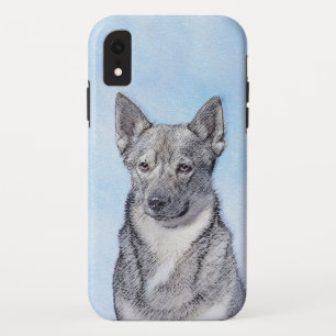 Swedish Vallhund Painting - Cute Original Dog Art Case-Mate iPhone Case