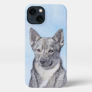 Swedish Vallhund Painting - Cute Original Dog Art iPhone 13 Case