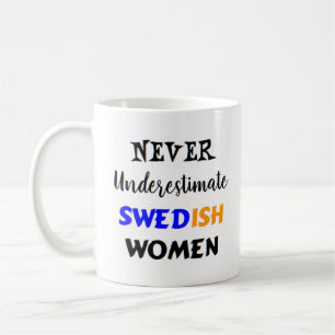 swedish women coffee mug