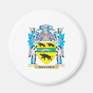 Sweeney Coat of Arms - Family Crest Magnet