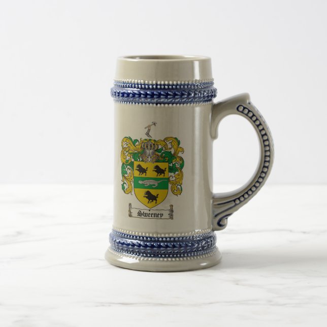 Sweeney Coat of Arms Stein (Right)