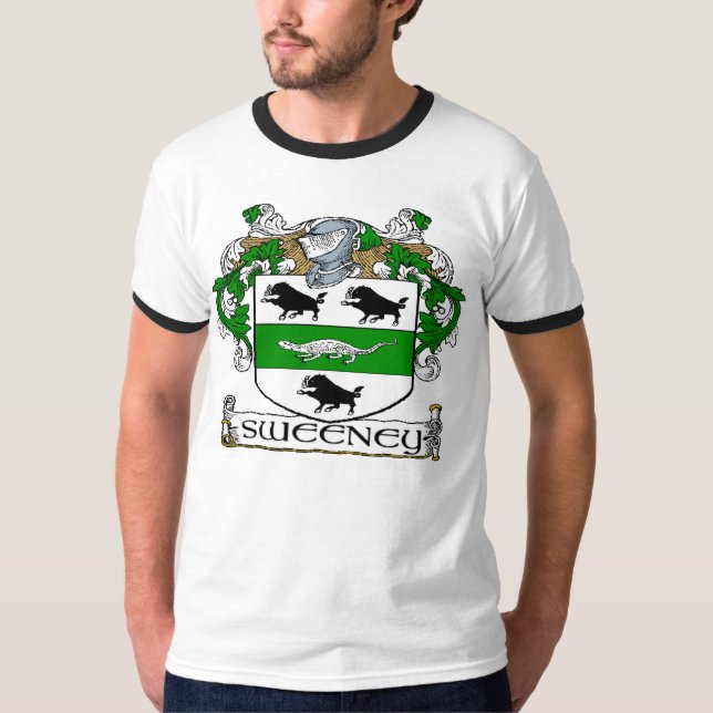 Sweeney Coat of Arms T-Shirt (Front)