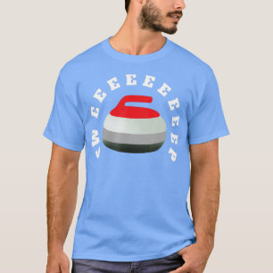 Sweep Curling Sports Design Funny Curling  T-Shirt