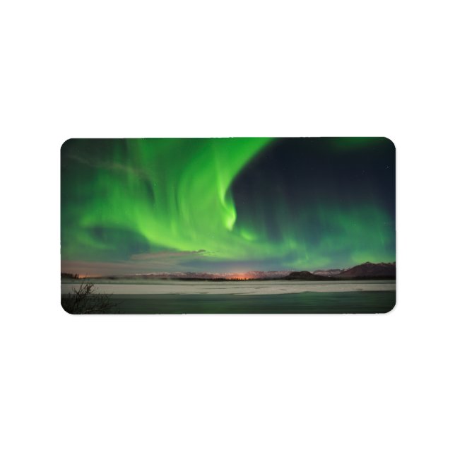 Sweeping Aurora Label (Front)