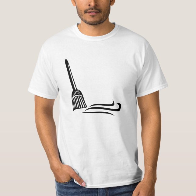 Sweeping Broom - Clean Sweep T-Shirt (Front)