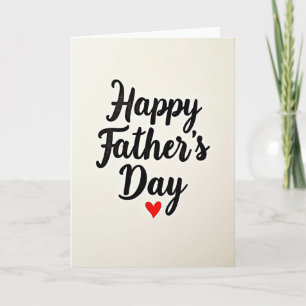 Sweeping Fathers Day Lines Card