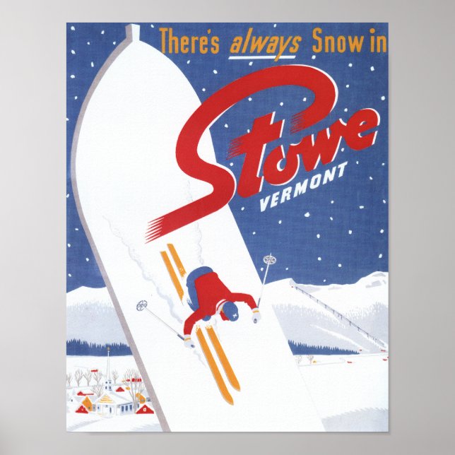 Sweeping S - There's Always Snow Promo Poster (Front)