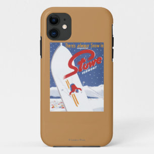 Sweeping S - There's Always Snow Promo Poster iPhone 11 Case