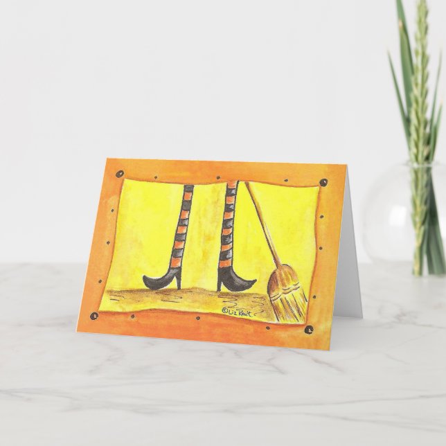 Sweeping Up Card by Liz Revit (Front)