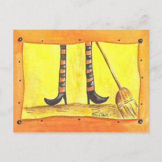 Sweeping Up Postcard by Liz Revit