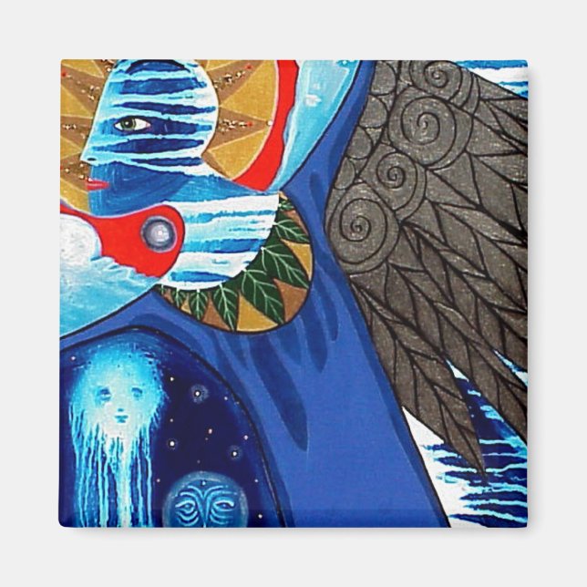 Sweeping Wings by Gregory Gallo Magnet (Front)