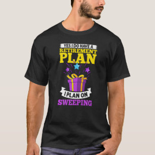 Sweepstake Freebie Contest Winner Sweeping T-Shirt
