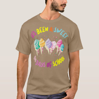 Sweet 100 Days Teacher Student 100th Day of School T-Shirt