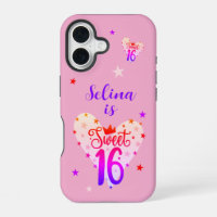 Sweet 16 Birthday iPhone / iPad case