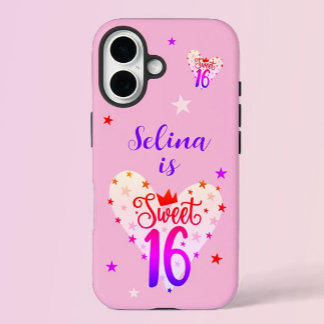 Sweet 16 Birthday iPhone / iPad case