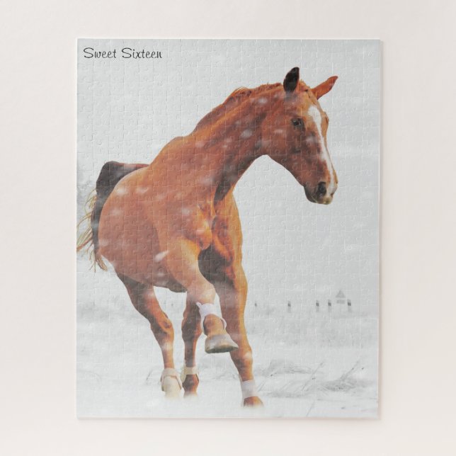 Sweet 16 Birthday. Jigsaw Puzzle (Vertical)