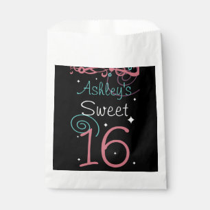 Sweet 16 Birthday Party Favour Bags