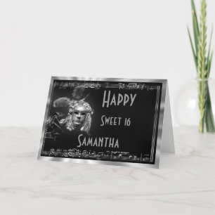 Sweet 16 birthday party invitation