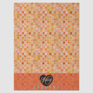 Sweet 16 black heart teen girl tissue paper