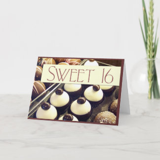 Sweet 16 card