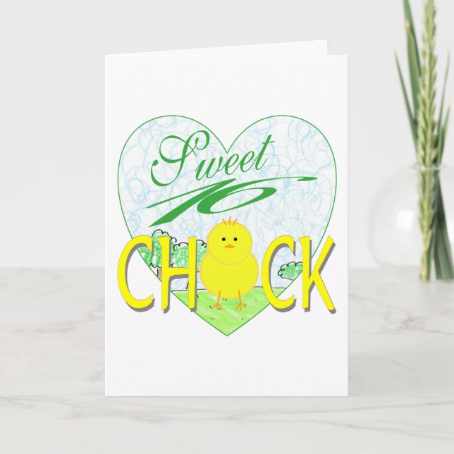 Sweet 16 Chick Card (Front)