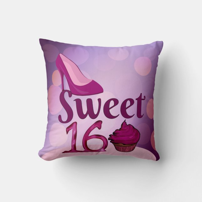 Sweet 16 cushion (Front)