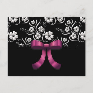 Sweet 16 Custom Elegant Birthday Postcard